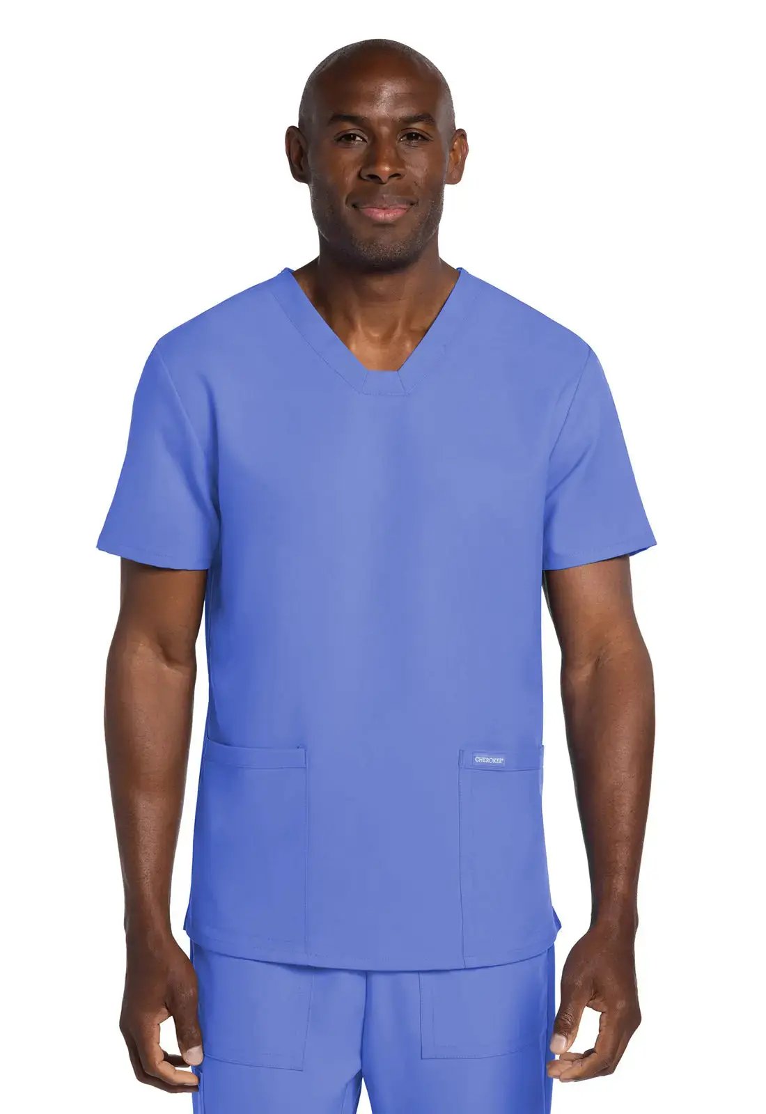 Cherokee Ultra Men's Elevation 2 Pocket Scrub Top CK784A Simply Scrubs Australia